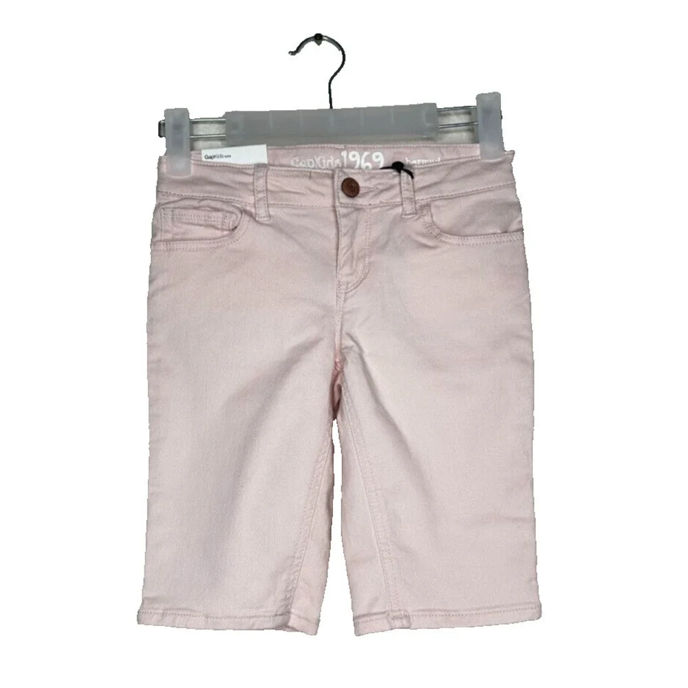 NWT Gap Kids Pink Bermuda Regular 8 Mid Rise 9